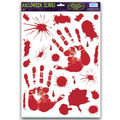 Halloween Bloody Handprint/ Blood Splatter Clings